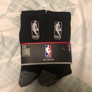 Men's NBA crew socks size 6-12 BRAND NEW 6 pairs